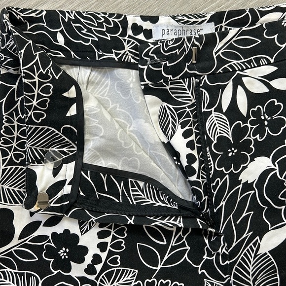 Paraphrase • floral printed cropped pants - Picture 8 of 10